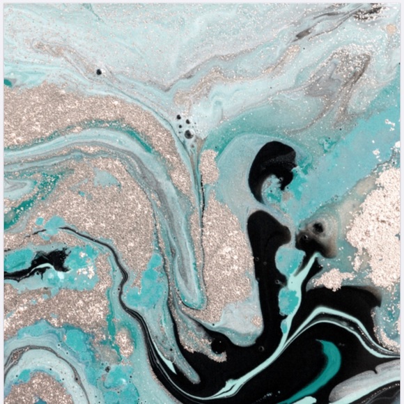 Modern contemporary abstract luxury art print - Picture 3 of 3